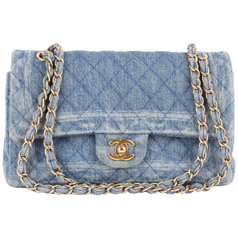 chanel demin bag